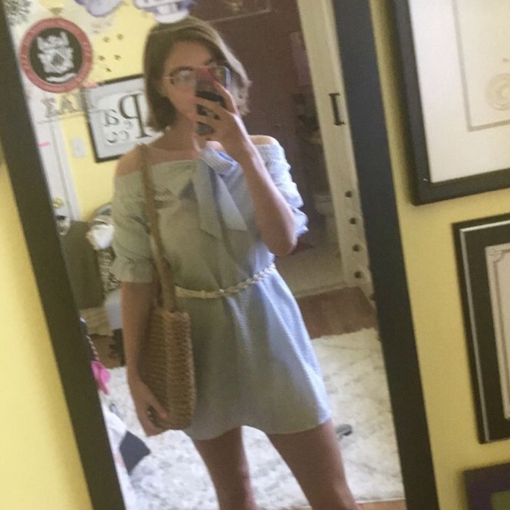 Seersucker dress
